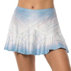 Lucky In Love Ethereal Celestial tennis skirt